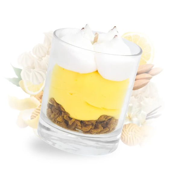 Bougie citron meringué