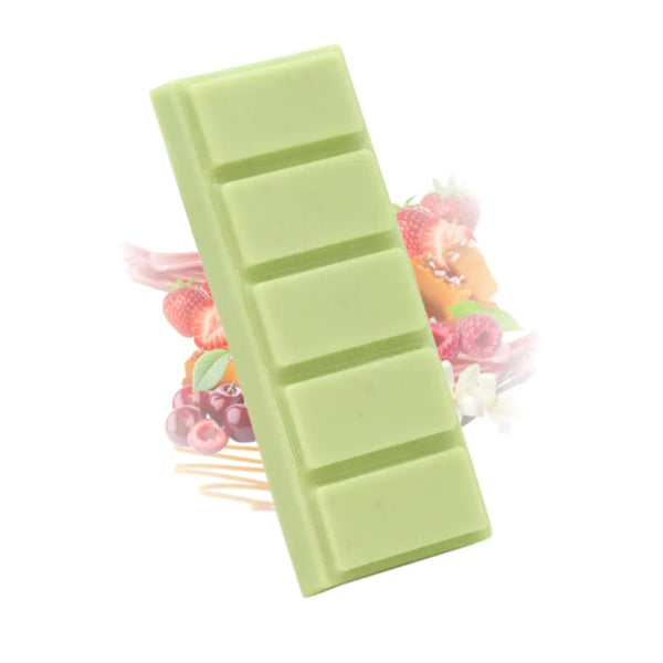 Fondant parfumé fraise rhubarbe
