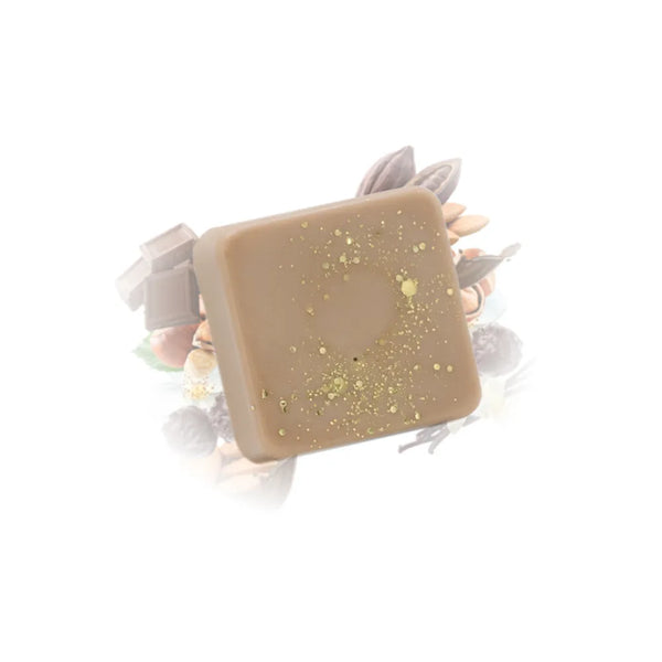 Galet de cire parfumée rocher praliné