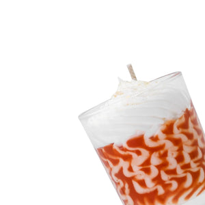 Petite bougie citrouille